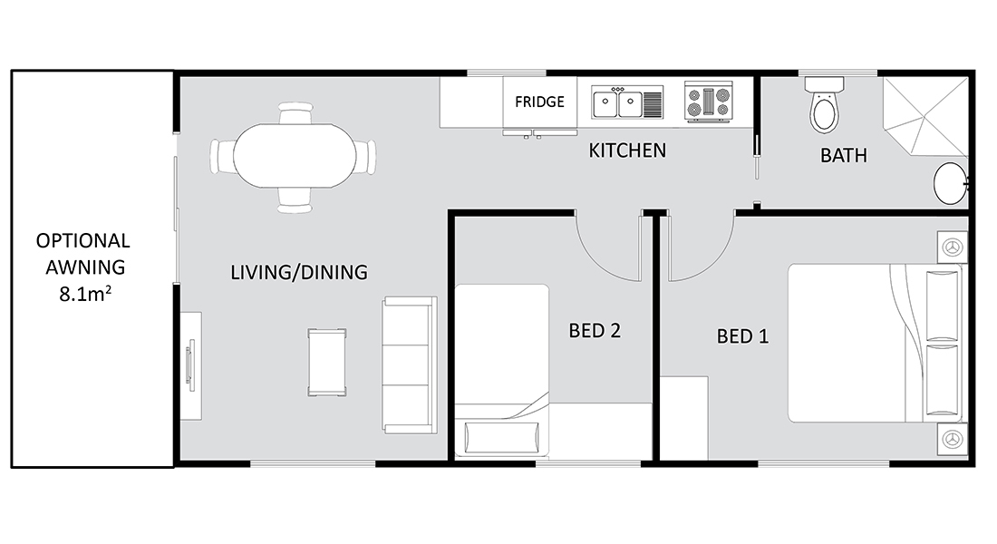 RICE FLOWER Floor Plan RICE FLOWER Floor Plan