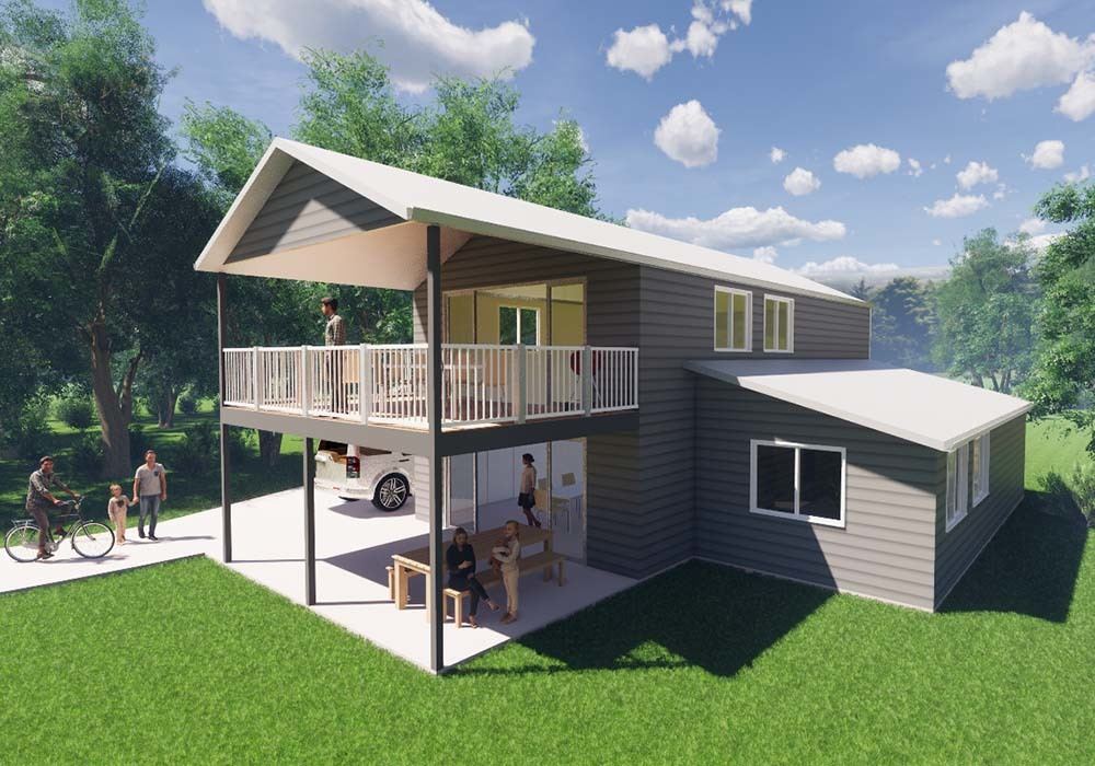 The Barn House Render 2 The Barn House Render 2