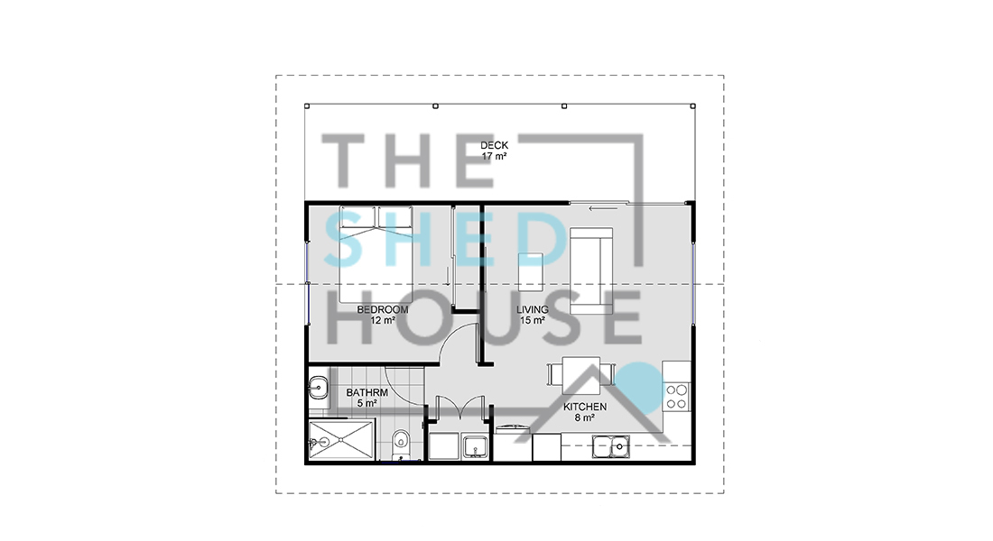 THE CRABAPPLE - Floor Plan THE CRABAPPLE - Floor Plan