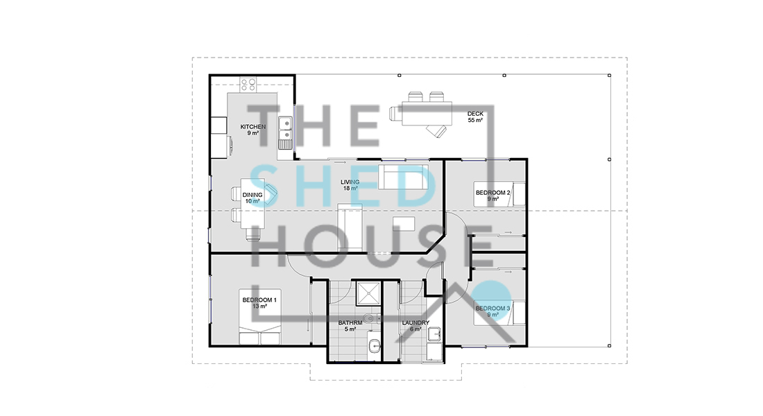 THE GREEN WATTLE - Floor Plan THE FOREST OAK - Floor Plan