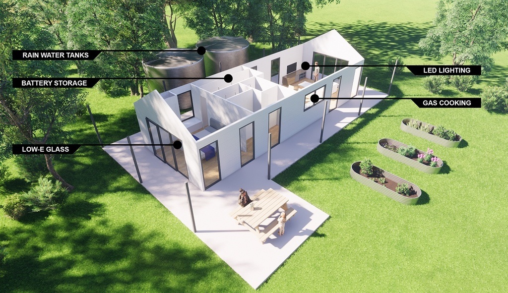Off Grid Shed House