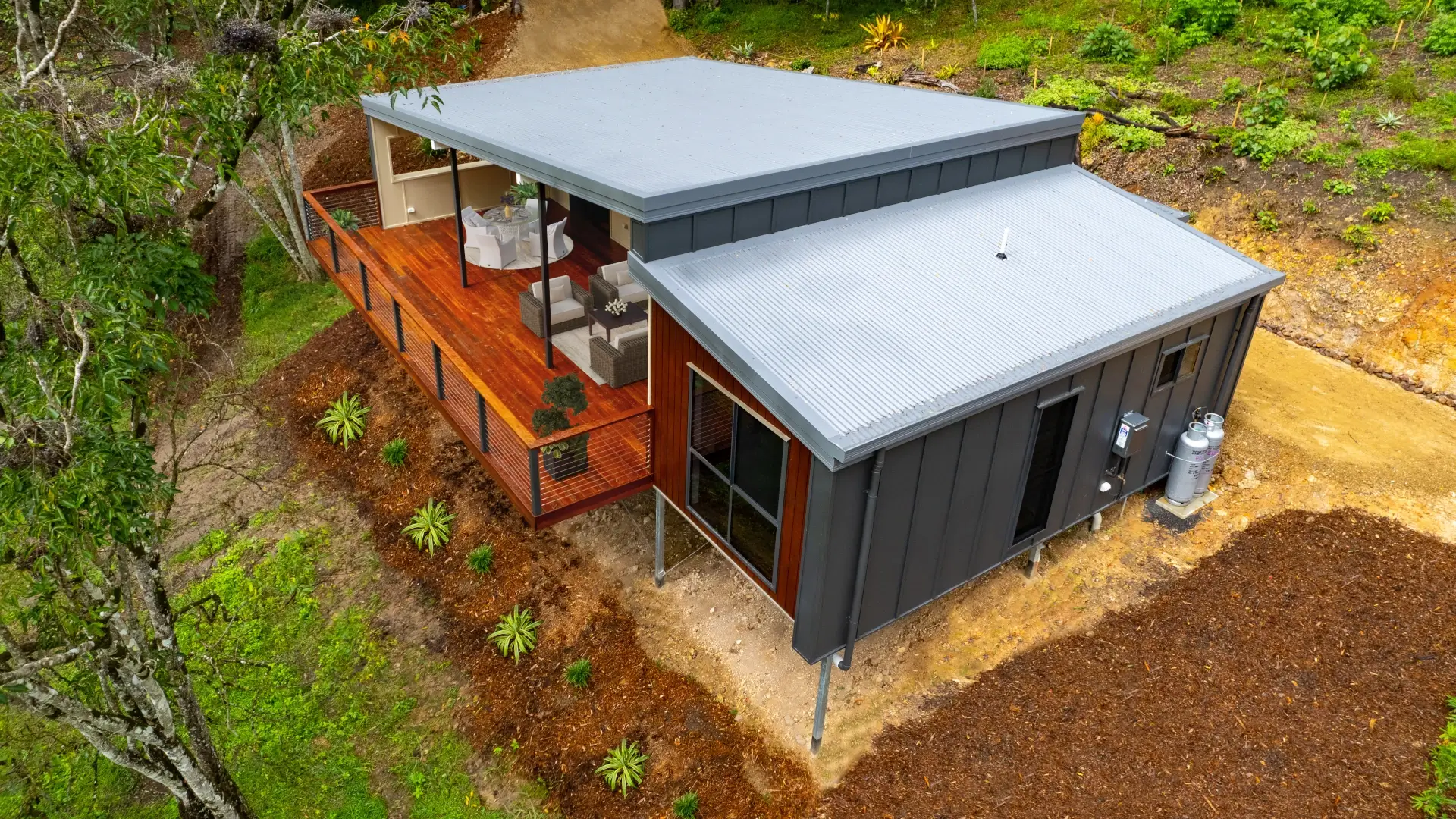 Practical Site Considerations Shed home on a sloping site
